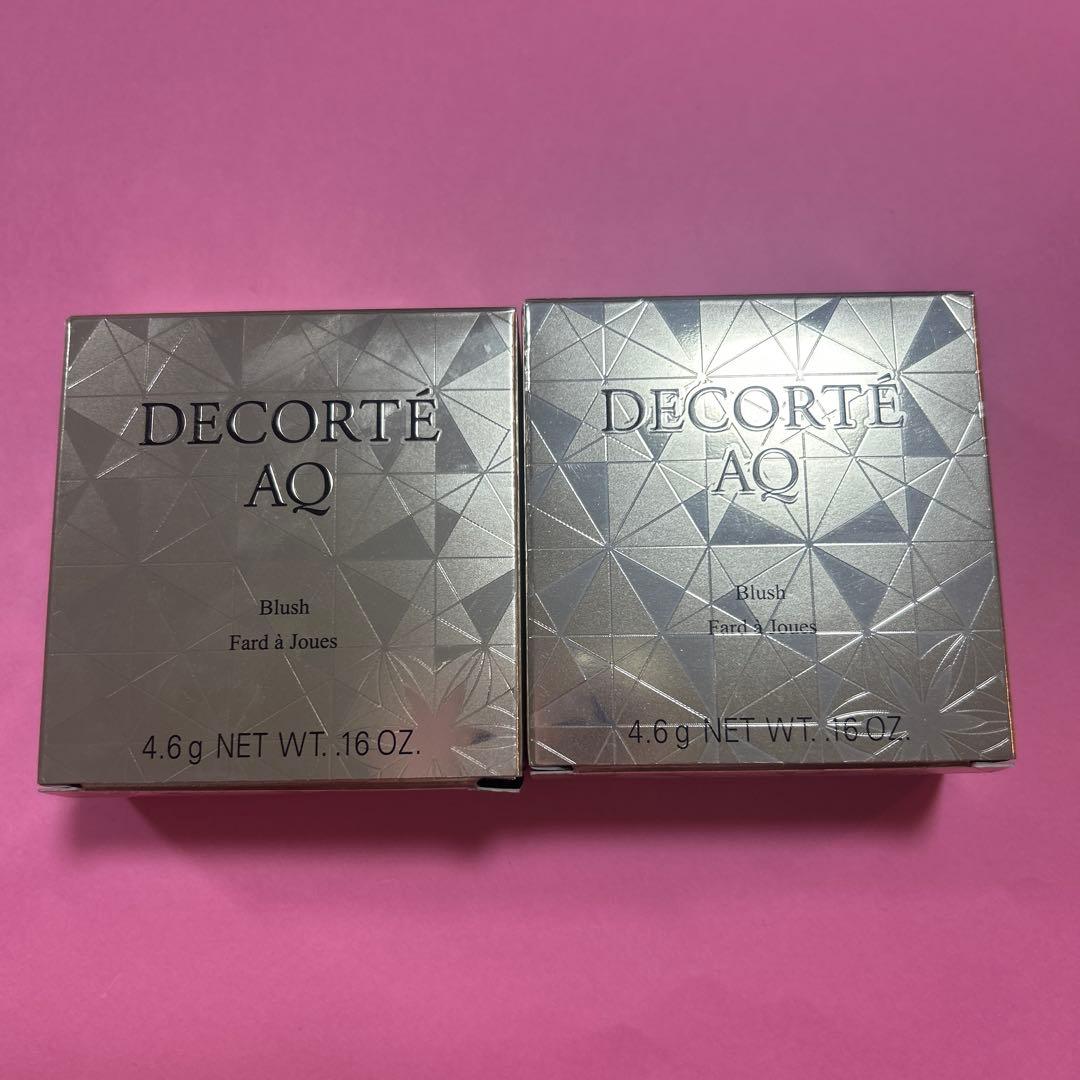 【ほぼ新品‼️】コスメデコルテAQ　ブラッシュ01 04 フェイスカラー