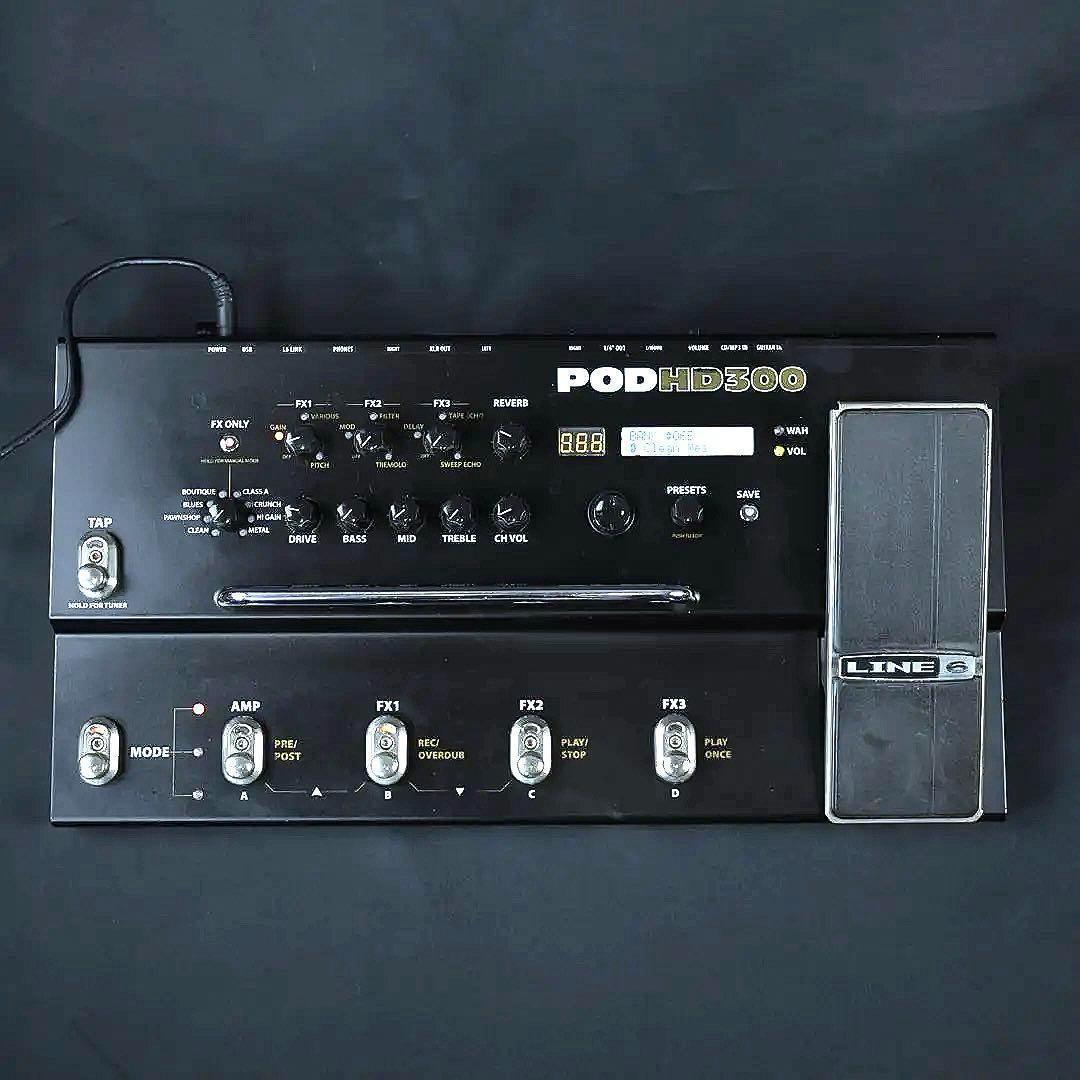 Line6 ライン6 POD アンプシミュレーター HD300 Amazon.co.jp: 【国内正規品】 Line6 (ライン6) POD アンプ