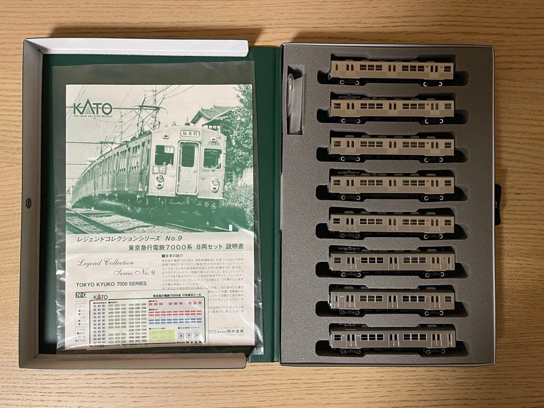 KATO 東京急行電鉄7000系8両セット