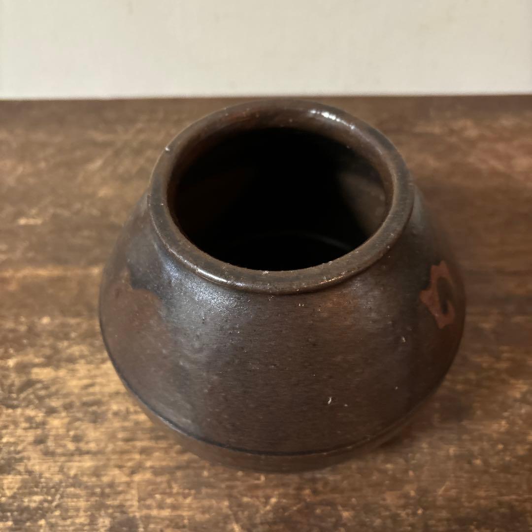 韓国アンティーク　壷　オンギ 李朝　その 22 検：骨董品.花器.コウケンテツ