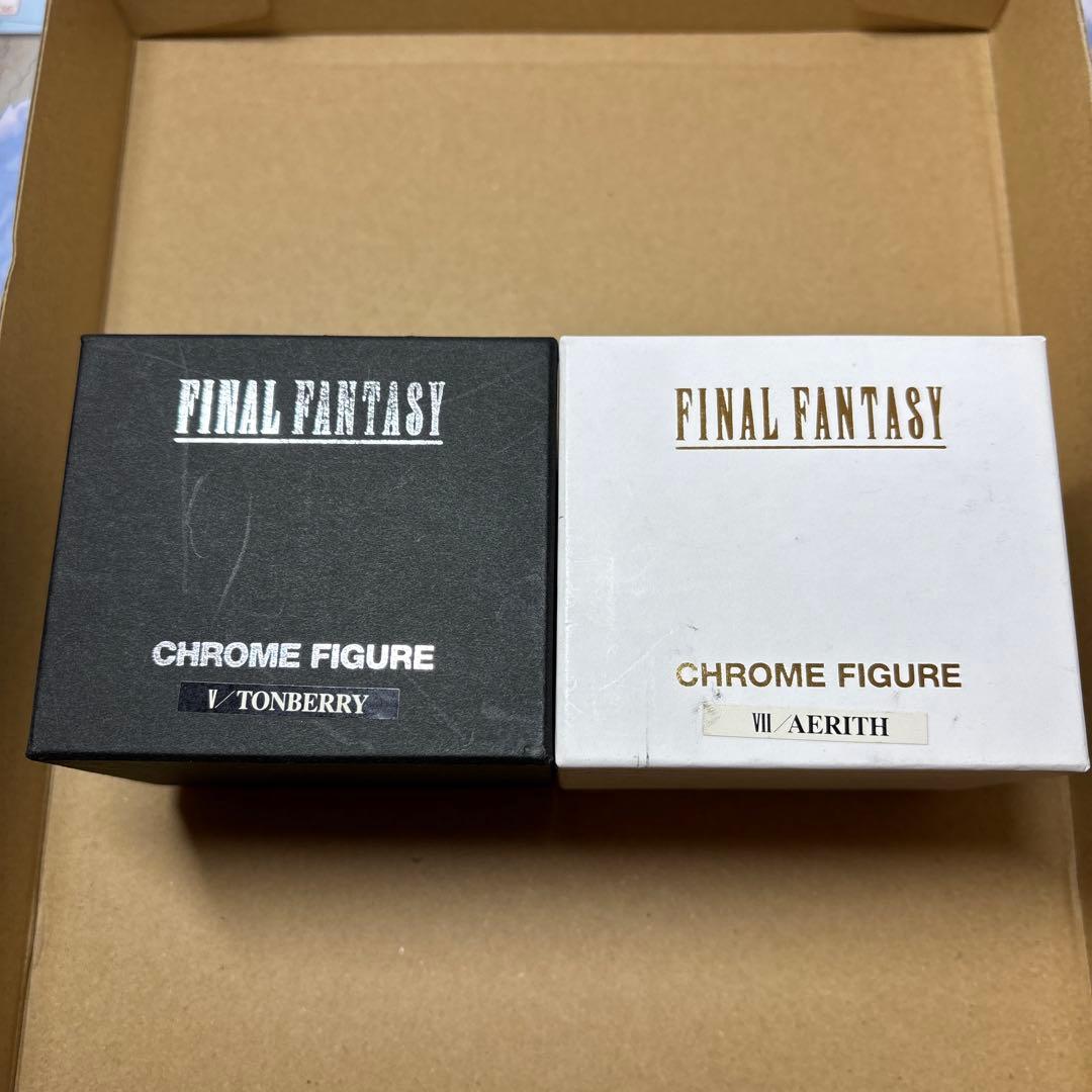 ファイナルファンタジー　クロムフィギュア2体 希少品】限定生産 FF クロムフィギュア全23種コンプリート 希少品