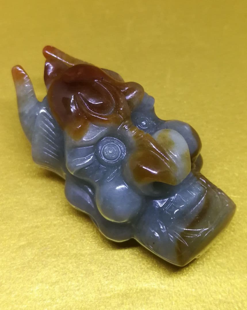 江戸時代 江戸期 極上 木彫り 饅頭根付 提げ物 古美術品 置物 彫刻