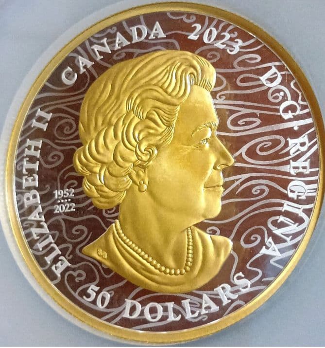 ngc 2023 PF70 Ultra Cameo 天龍 5オンス 銀貨 限定品