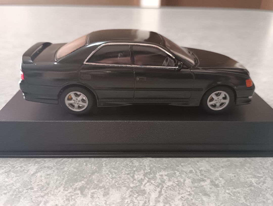 京商 1/43 トヨタ チェイサー ツアラーV JZX100 ダークグリーン