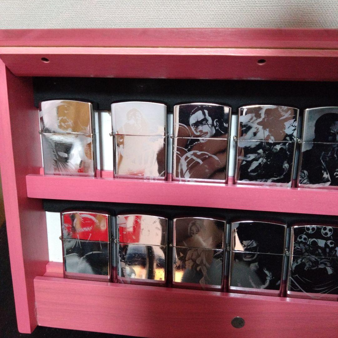 ワンピース　ONE PIECE　レーザー彫刻　ZIPPO風　オイルライターセット