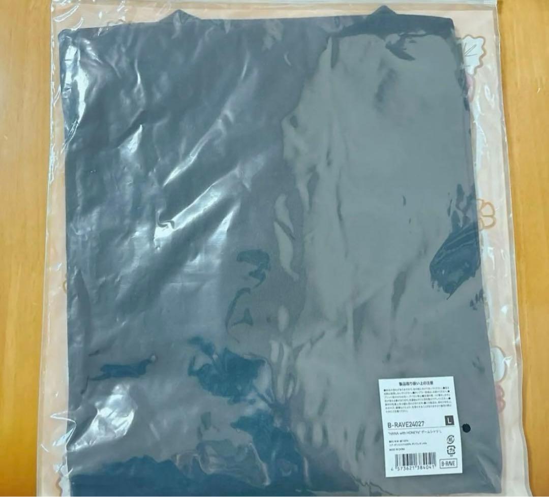 【新品未開封】HANA with HONEYs ゲームシャツ　Lサイズ　ファンミ