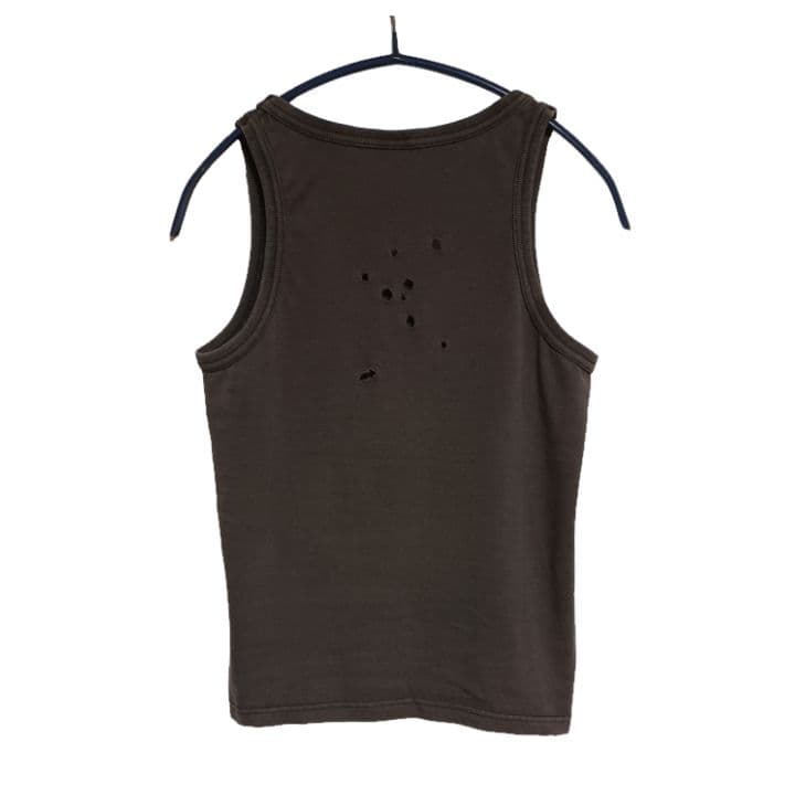 【タイム期】NUMBER NINE/ナンバーナイン★散弾銃加工タンクトップ0