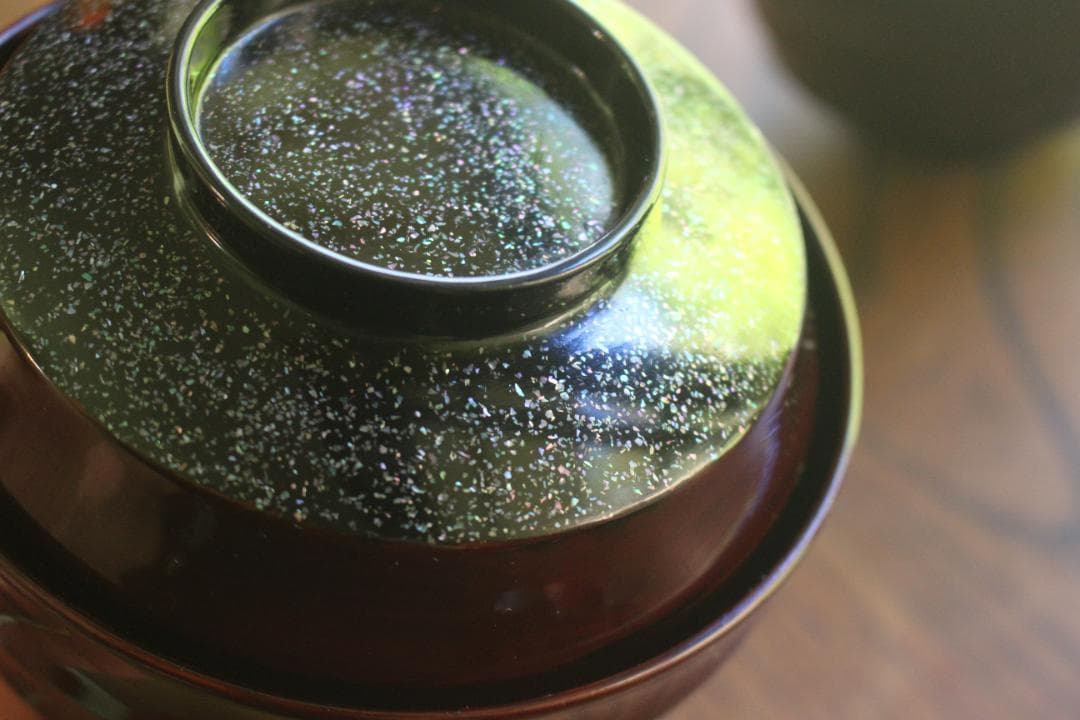 時代逸品！極上塗分け螺鈿塗の美しい煮物椀2点（検輪島塗蒔絵