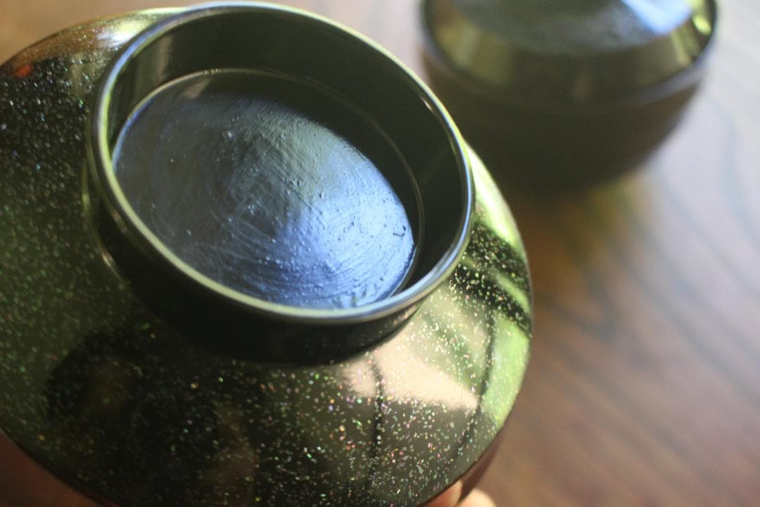 時代逸品！極上塗分け螺鈿塗の美しい煮物椀2点（検輪島塗蒔絵