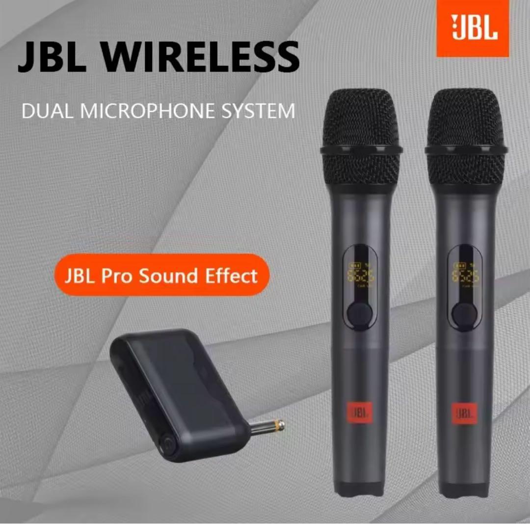 JBL 最新ワイヤレスマイク デュアルシステム