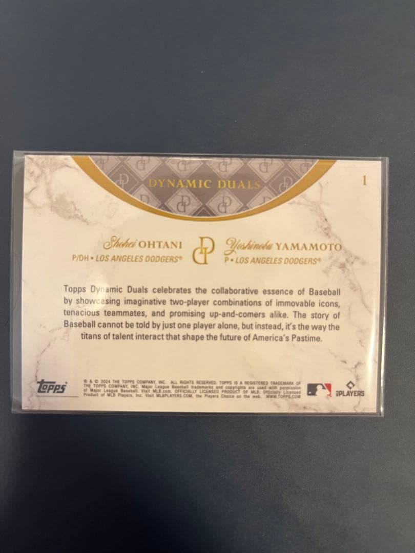 2024 Topps Dynamic Duals 大谷翔平 山本由伸5/10