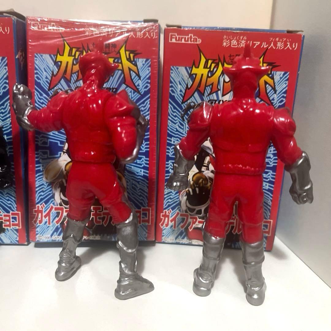 フルタ製 食玩 ガイファード モデルチョコ ソフビ フィギュア 全4種セット