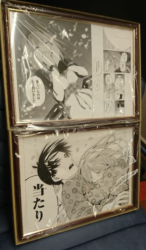 五等分の花嫁サイン入り複製原稿三玖Bナンバー<ミク1番>四葉Bセット春場ねぎ先生