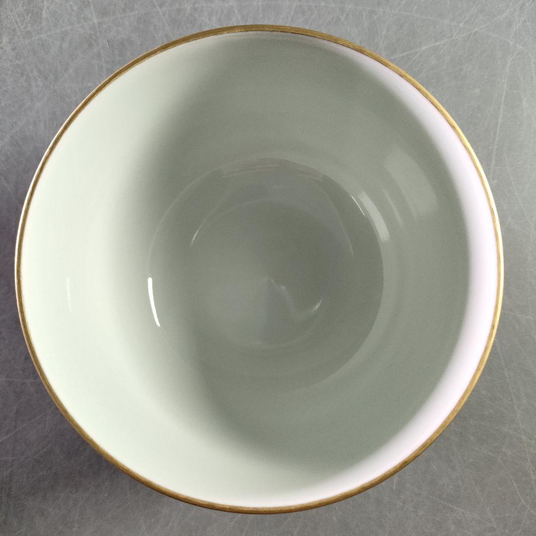 A940-6/京焼/貴古 造/一二三節紋碗5客/茶器/