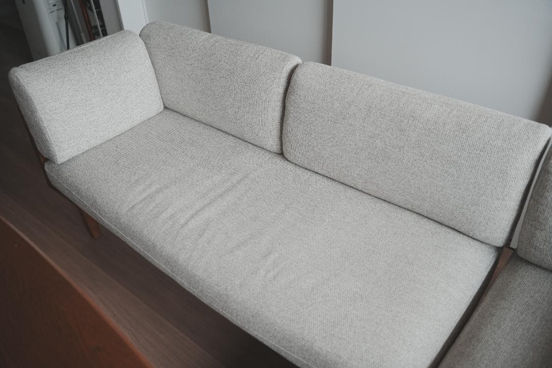 【美品】unico WICK ダイニング　ベンチ　ソファ【直接引き取り】