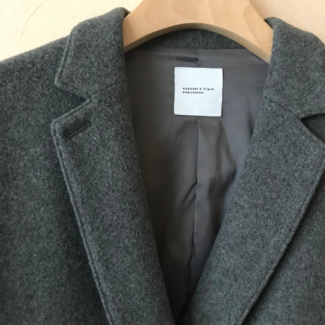 北欧暮らしの道具店 3WAYアレンジ襟のかろやかチェスターコート