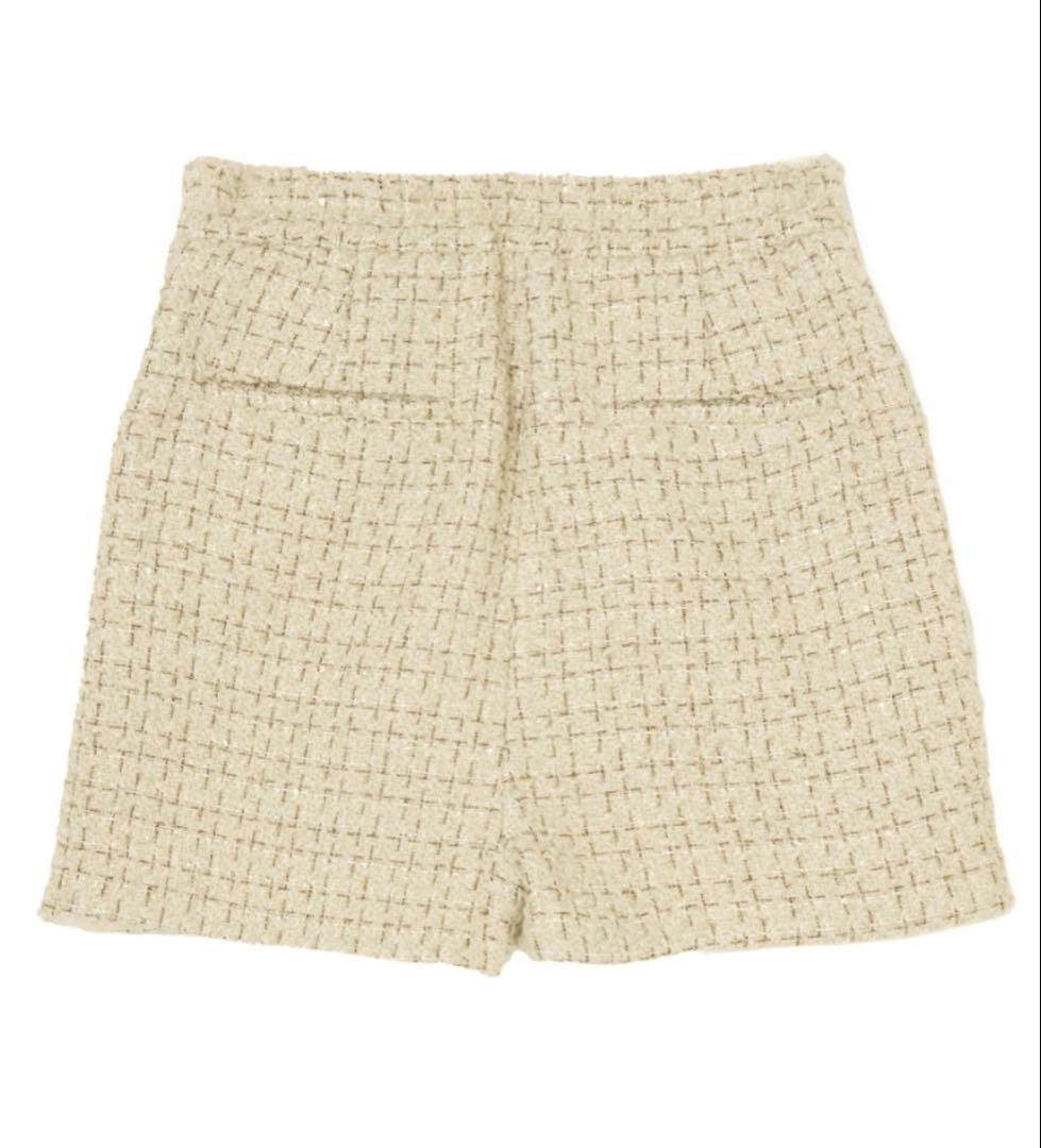 パンツ herlipto Verlet Tweed Mini Skort