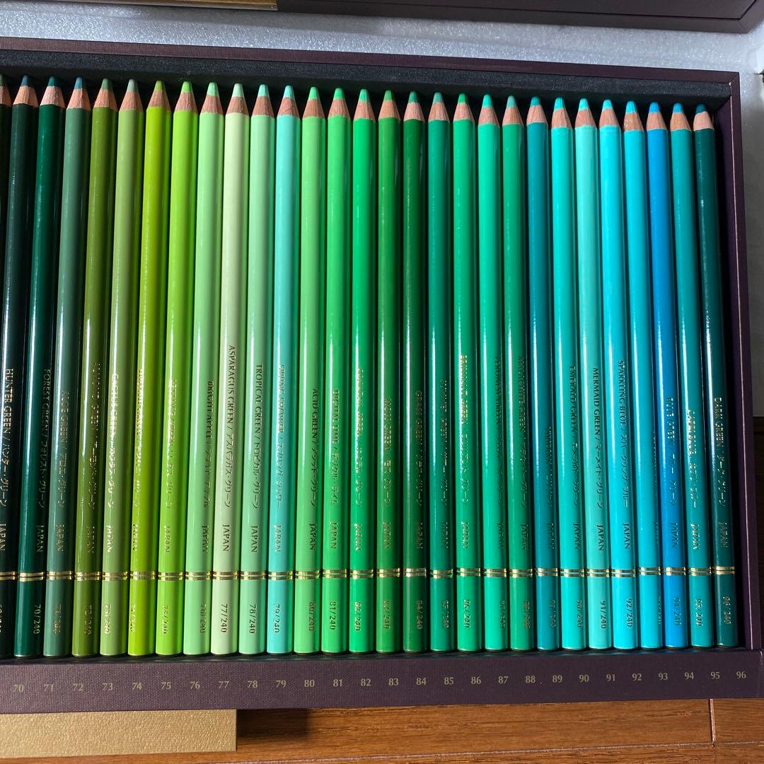 三菱鉛筆ユニカラー240色セットリミテッドエディション限定生産品 50