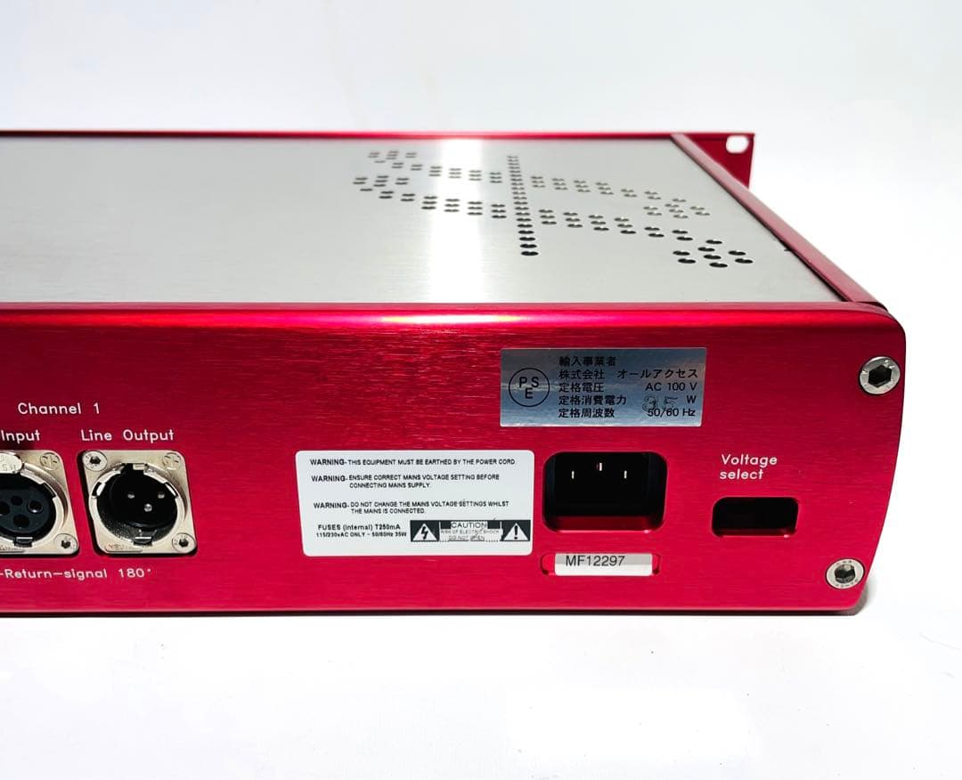 完動美品】FOCUSRITE RED 1 QUAD MIC-PRE プリアンプ - メルカリ