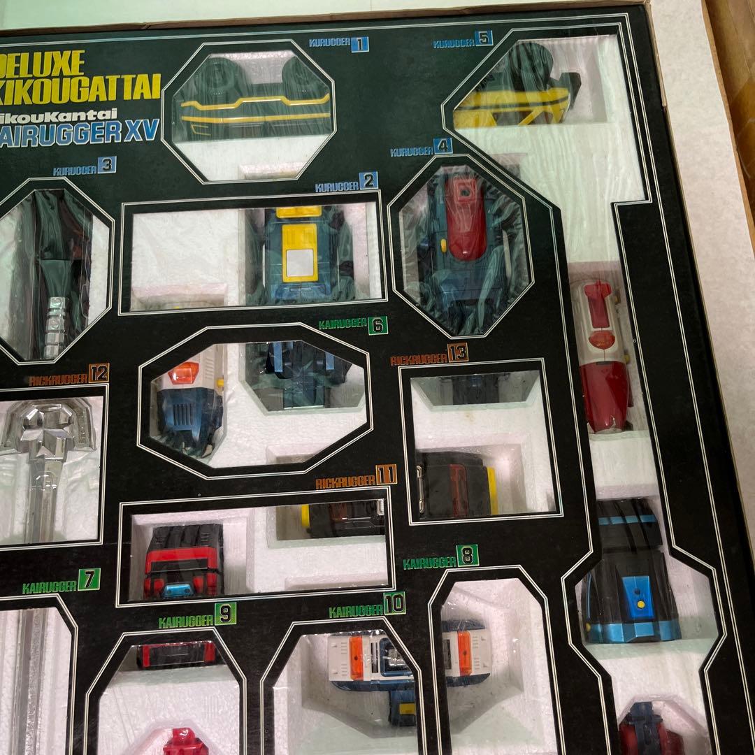 ⚠️レア　DX機甲合体　機甲艦隊ダイラガーXV ポピー　当時物　フィフティーン