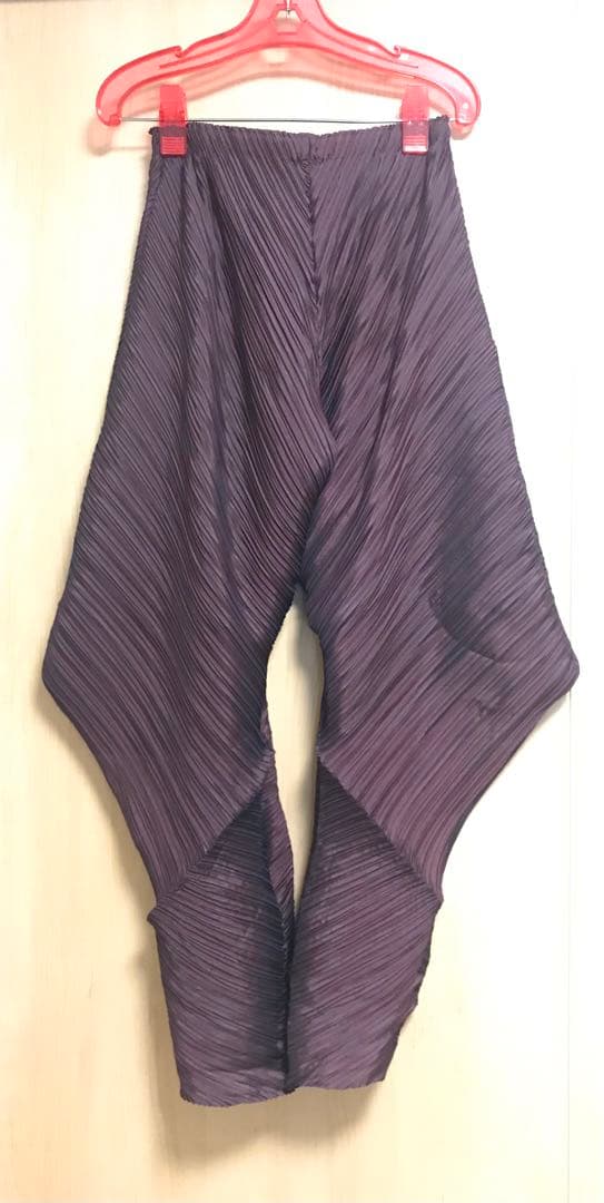 イッセイミヤケ プリーツ サルエルパンツ