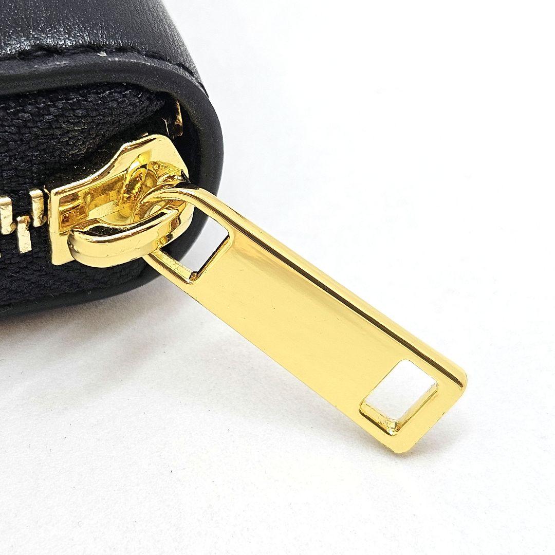 CELINE セリーヌ コンパクトジップウォレット トリオンフ 黒 小銭入れ