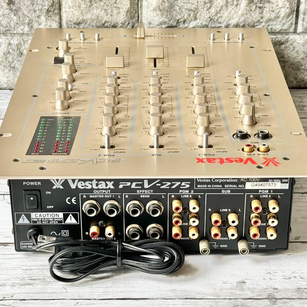 vestax DJミキサーPCV-275