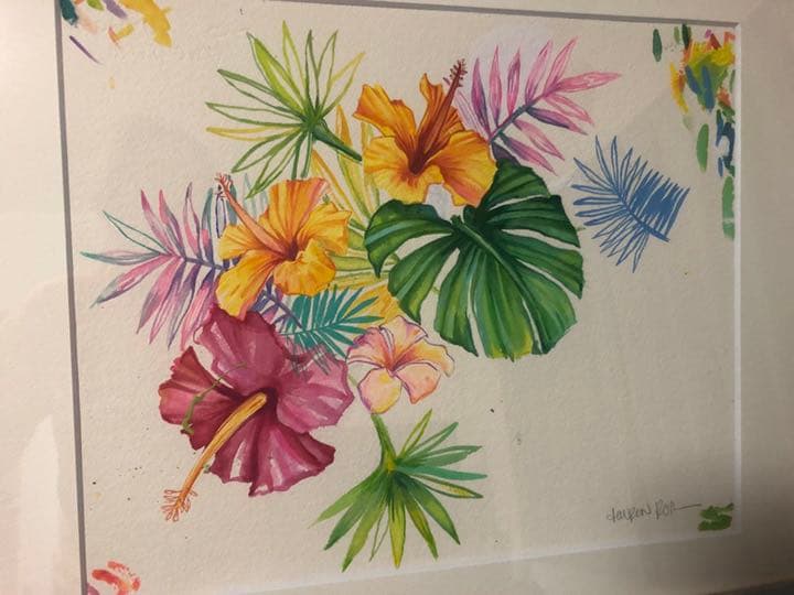 lauren roth ローレンロス 激レア原画 オリジナル 額装済