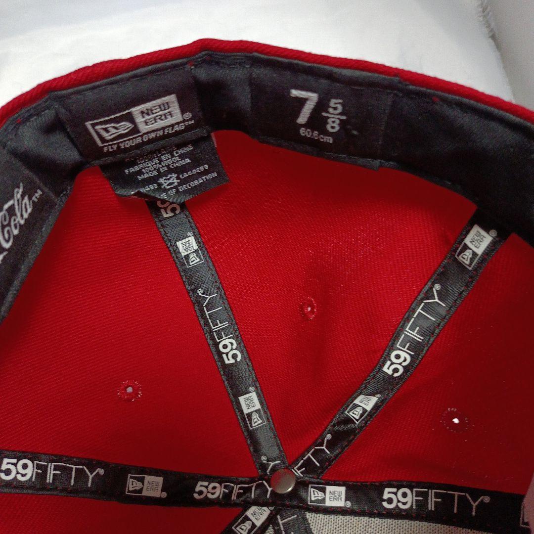 未使用】コカコーラ X ニューエラ コラボ 59FIFTY サイズ 7 5/8 - メルカリ