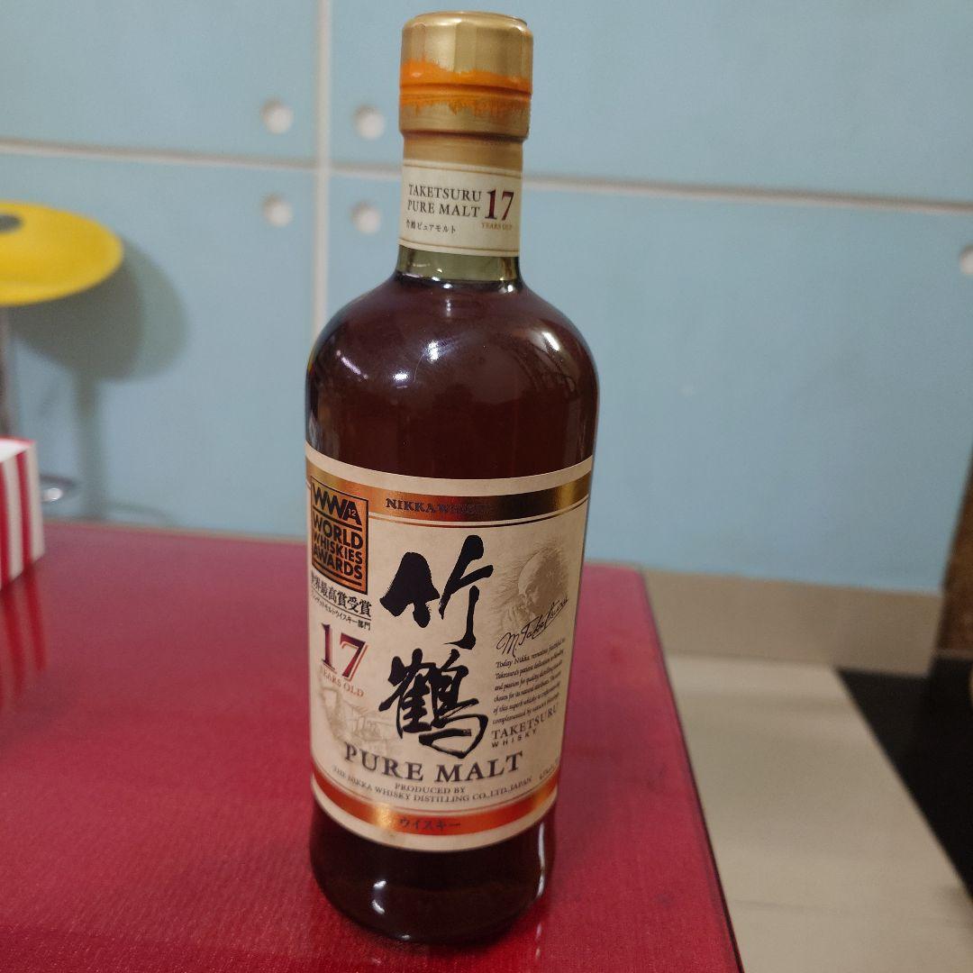 NIKKA 竹鶴 17年 ピュアモルトウイスキー 700ml 箱無し 未開封 新品