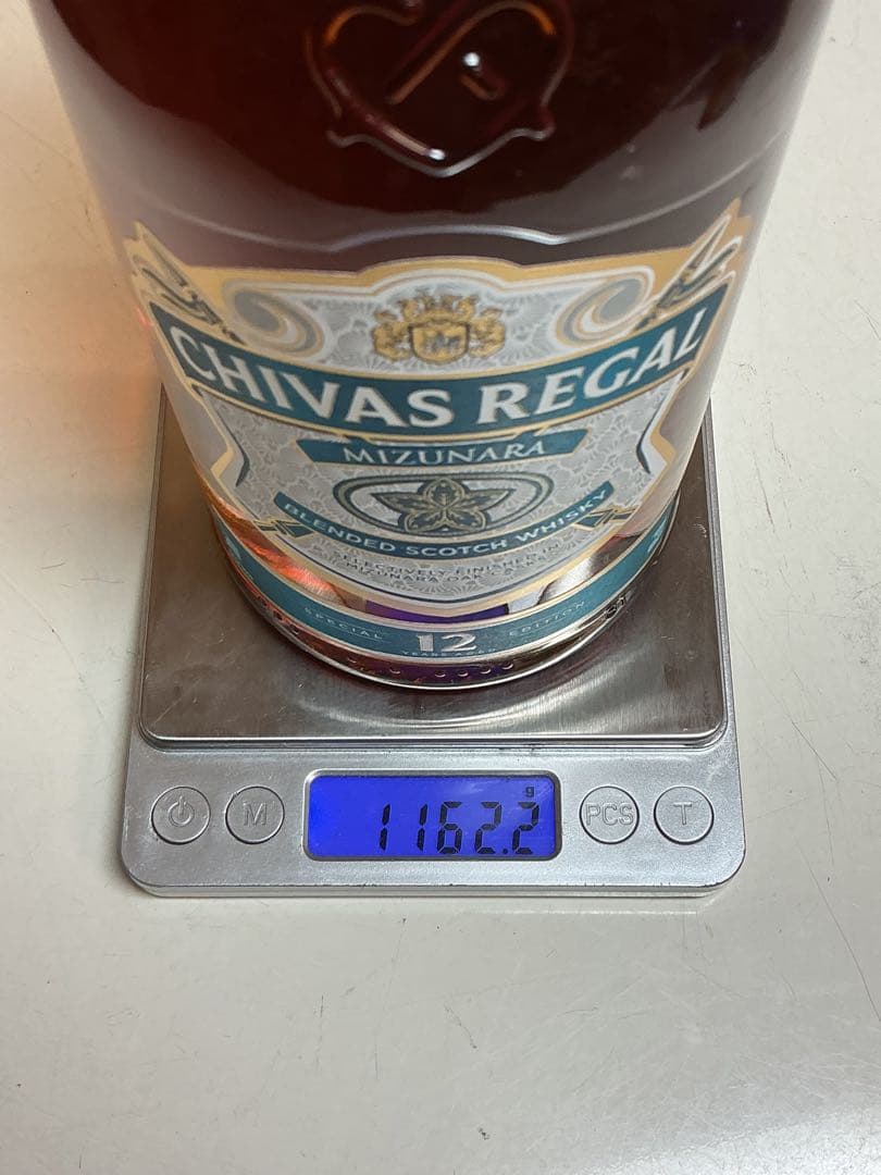 539[未開栓］CHIVAS REGAL 12年 ミズナラ ミニボトル50㎖付きの通販は
