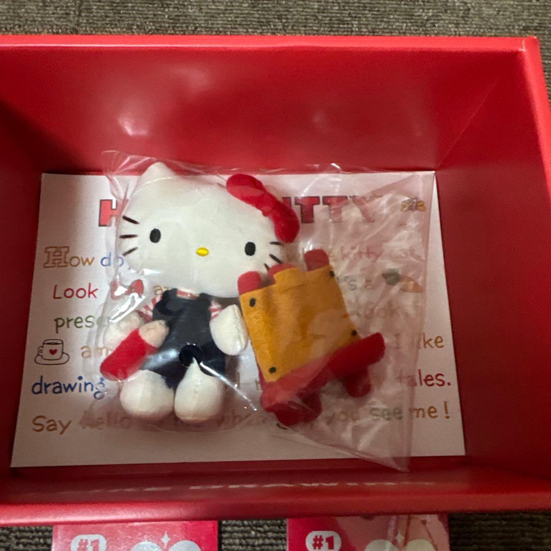 ハローキティ ぬいぐるみ VIVITIX GIRLS イーゼル レア