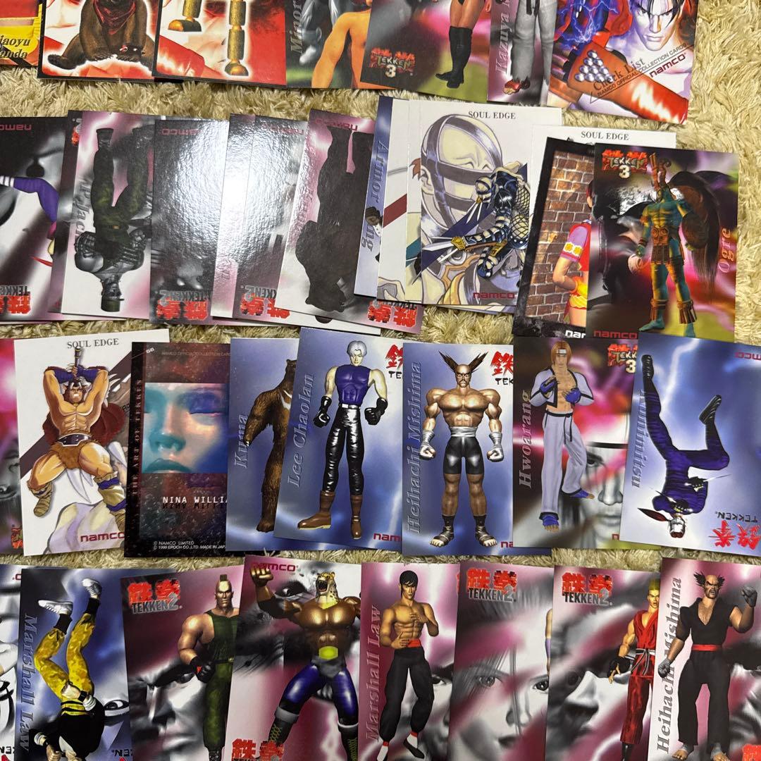 ナムコオフィシャルコレクションカード 鉄拳　150枚以まとめ売り【5361