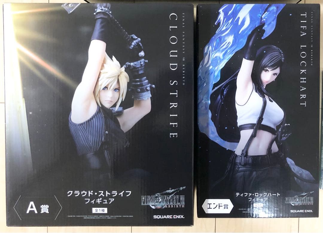 FINAL FANTASY 一番くじエンド賞 ・A賞+α ティファ,クラウド