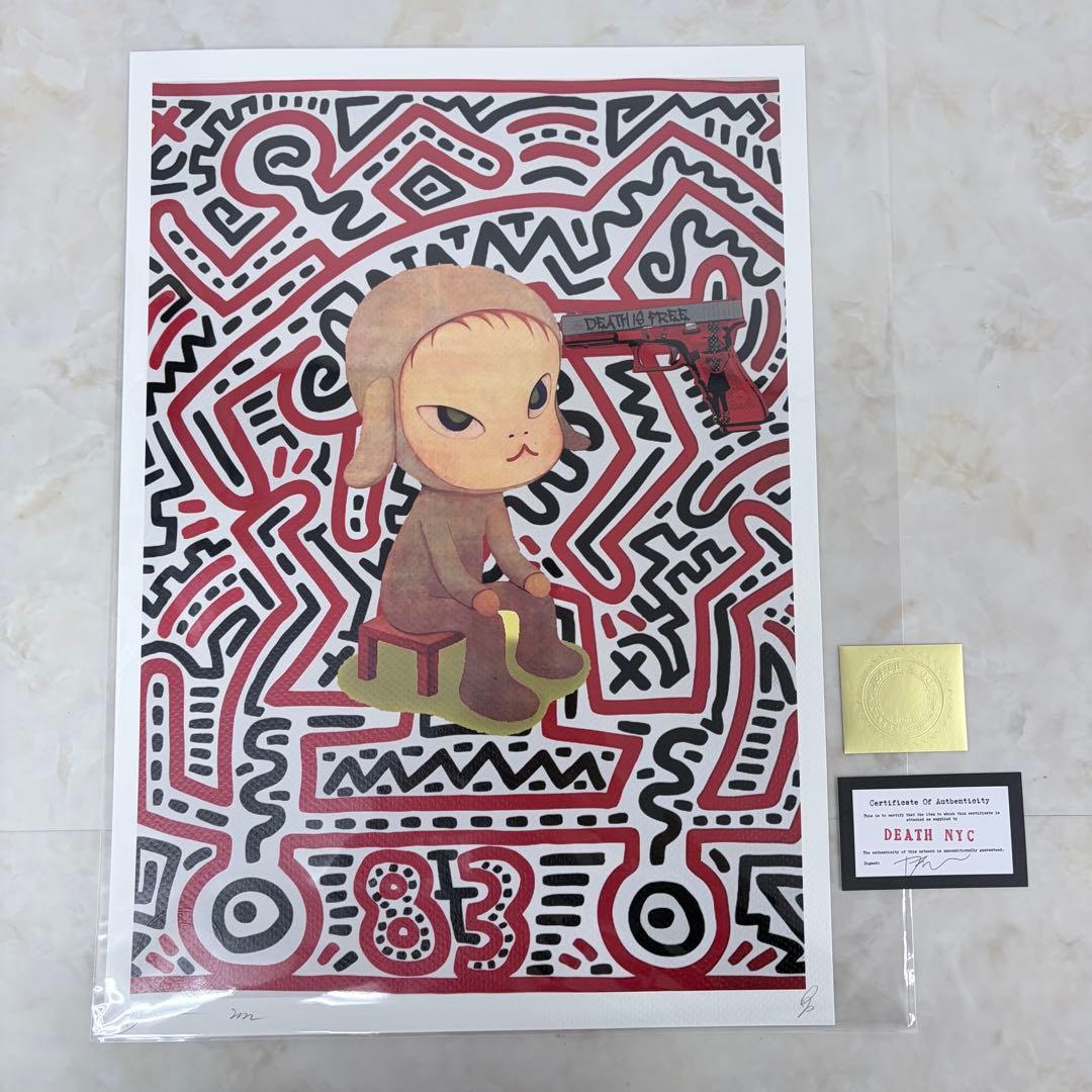 DEATH NYC 奈良美智 現代アート 直筆サイン - メルカリ