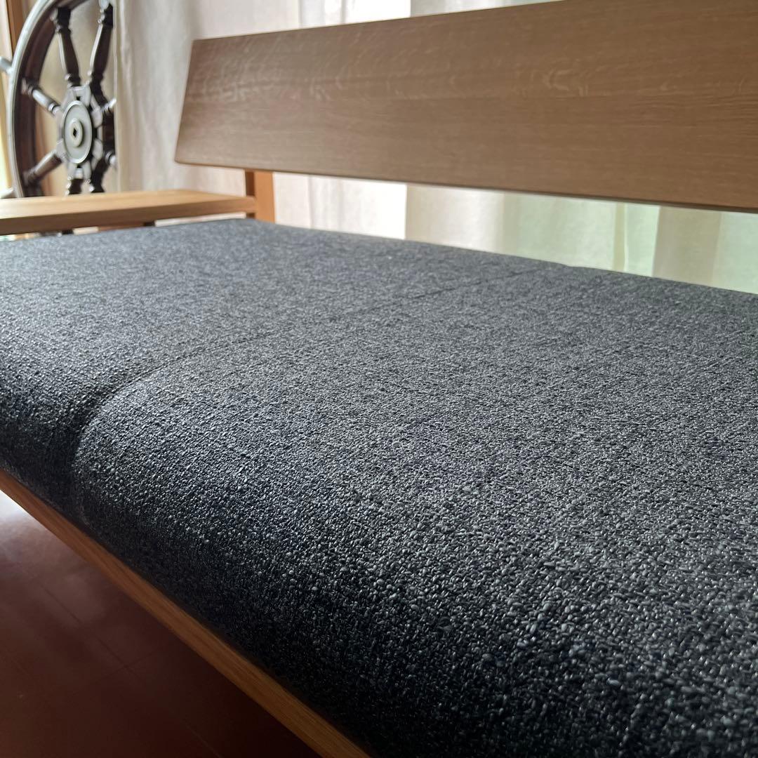 RIKA☆彡出品　HIDA 森のことば　飛騨産業　片肘ソファ