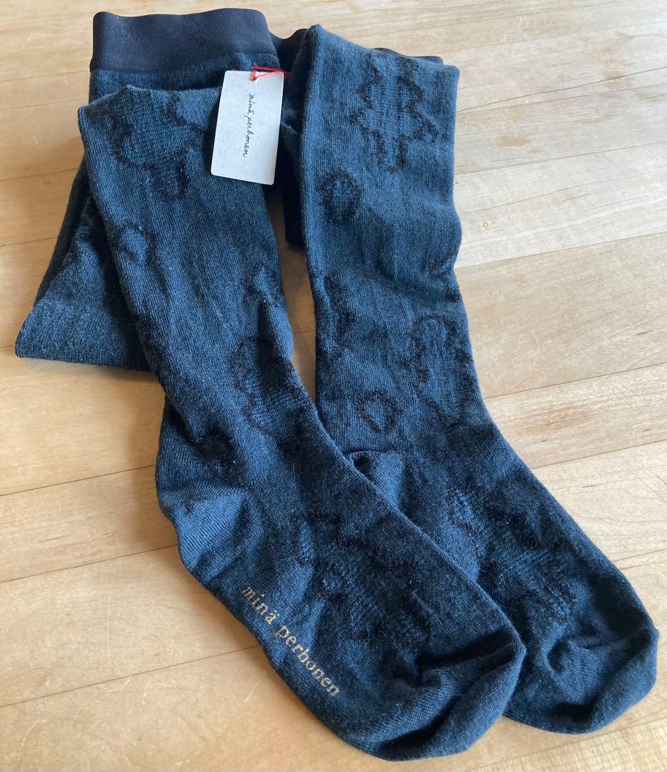 ミナペルホネン タイツ 新品 未使用 タグ有り 未使用品 ミナペルホネン