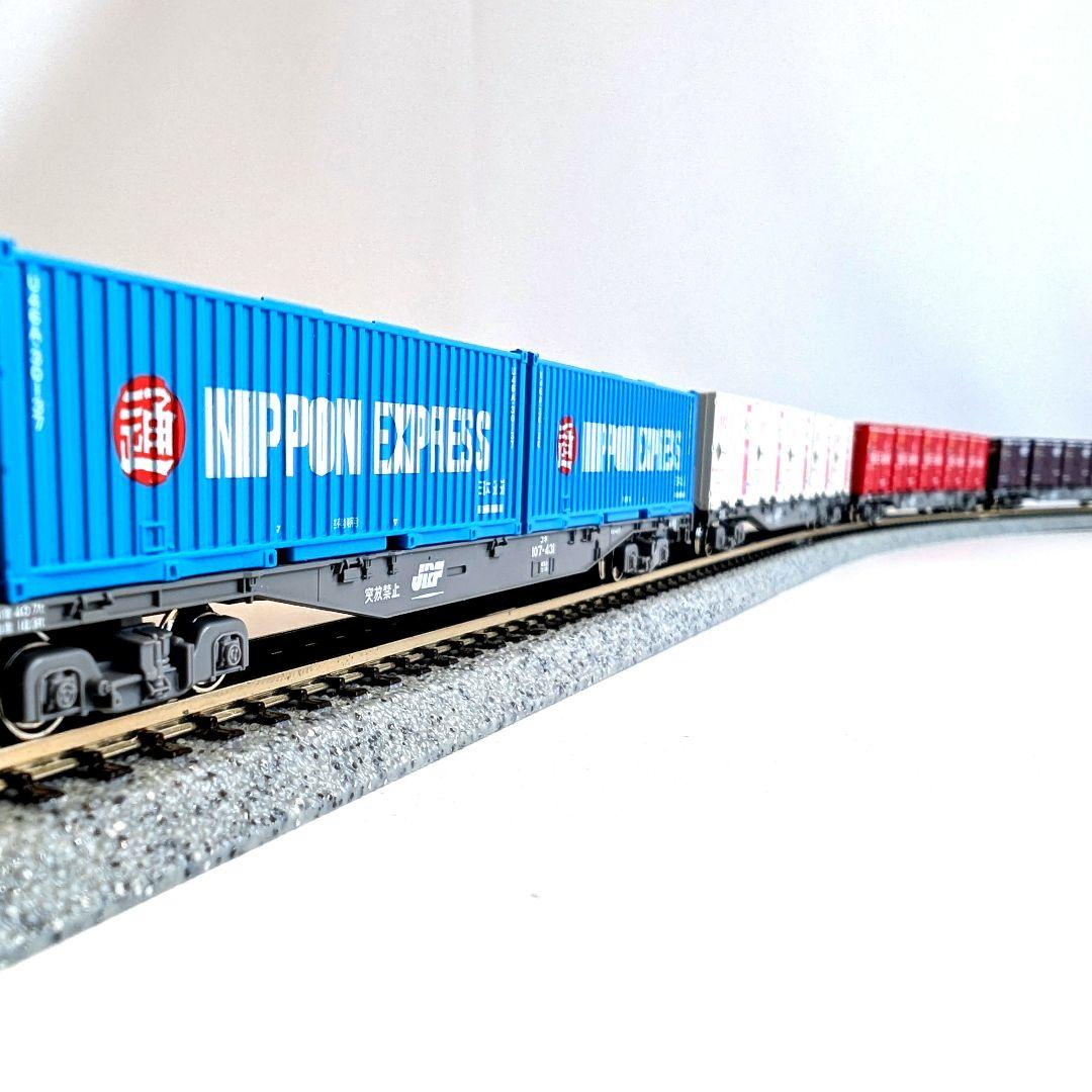 KATO　コキ106+107　コンテナ積載　10両セット　10-1432