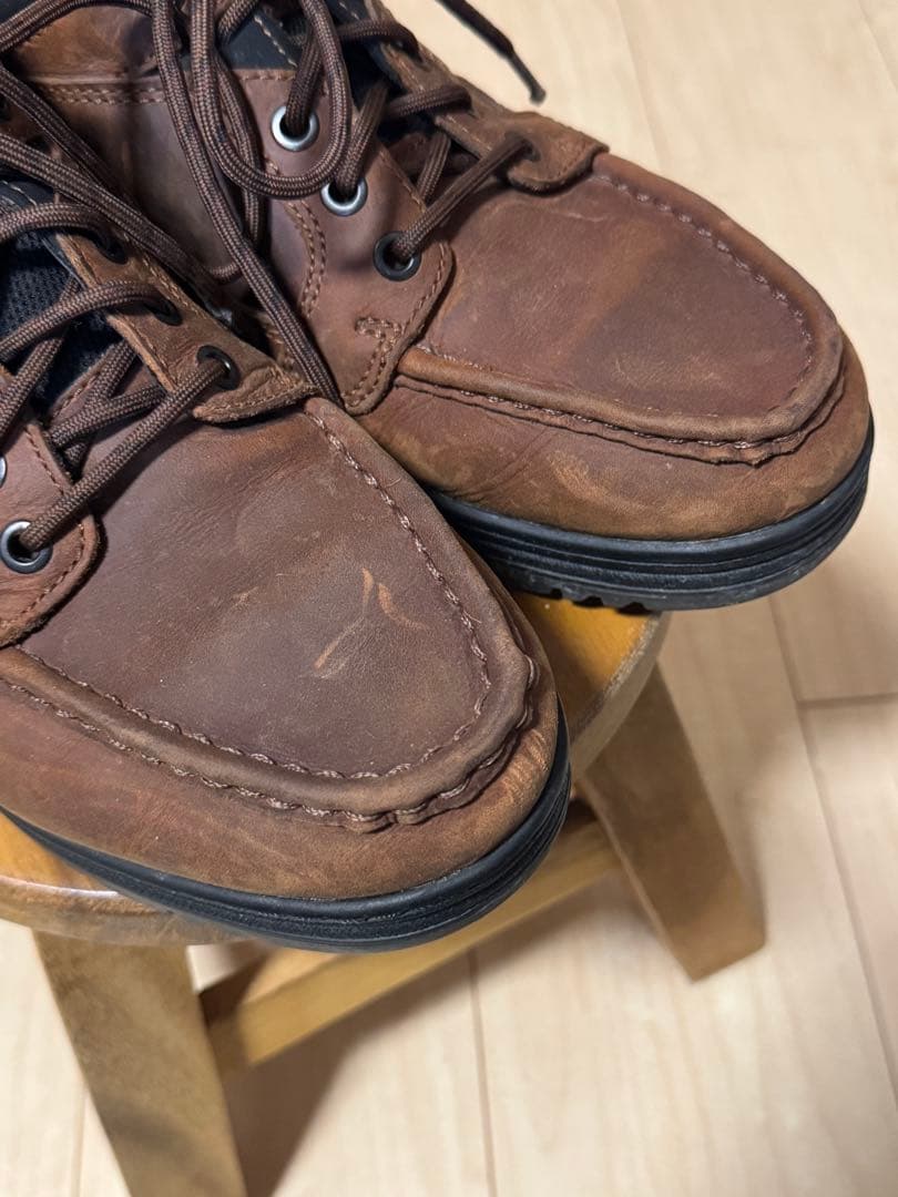 Timberland モックトゥ　ブラウン