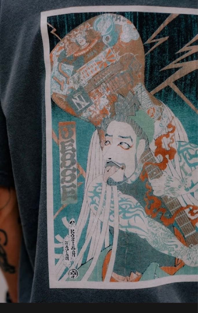 JESSE The BONEZ RIZE UKIYO TEE 新品未使用 XXL - メルカリ