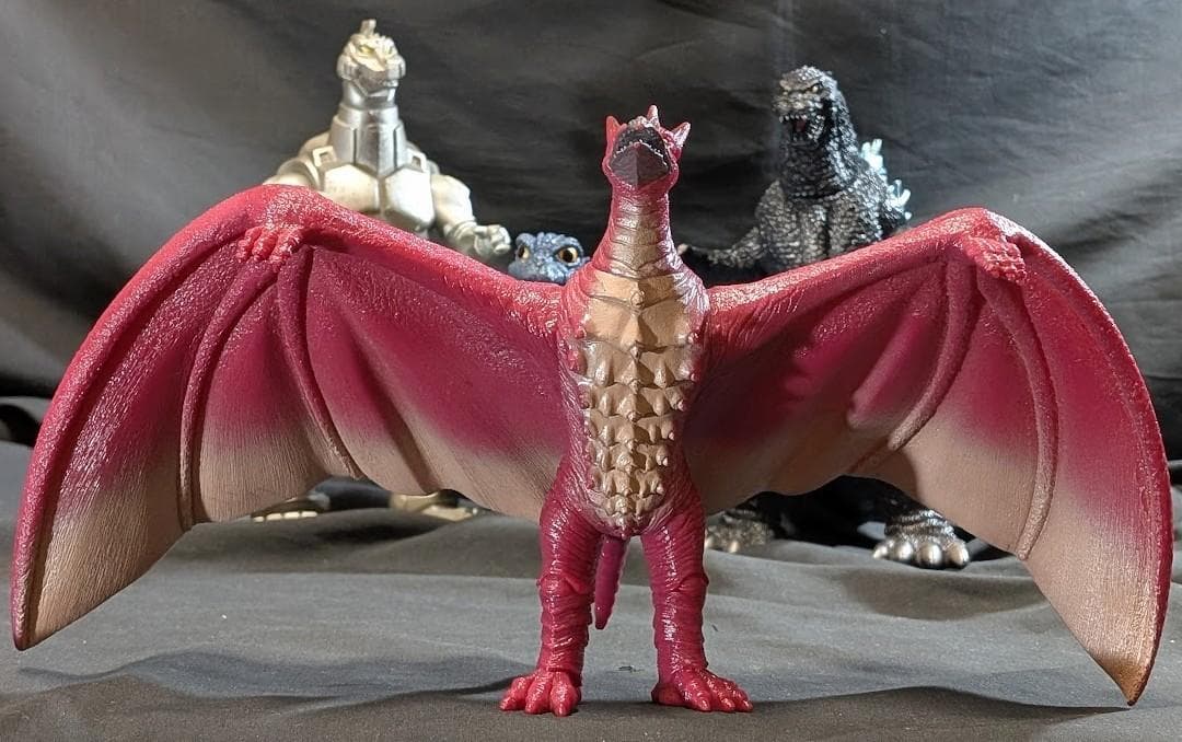 平成VSシリーズ ゴジラ・ベビー・メカゴジラ・ラドン（バンダイ）４体セット