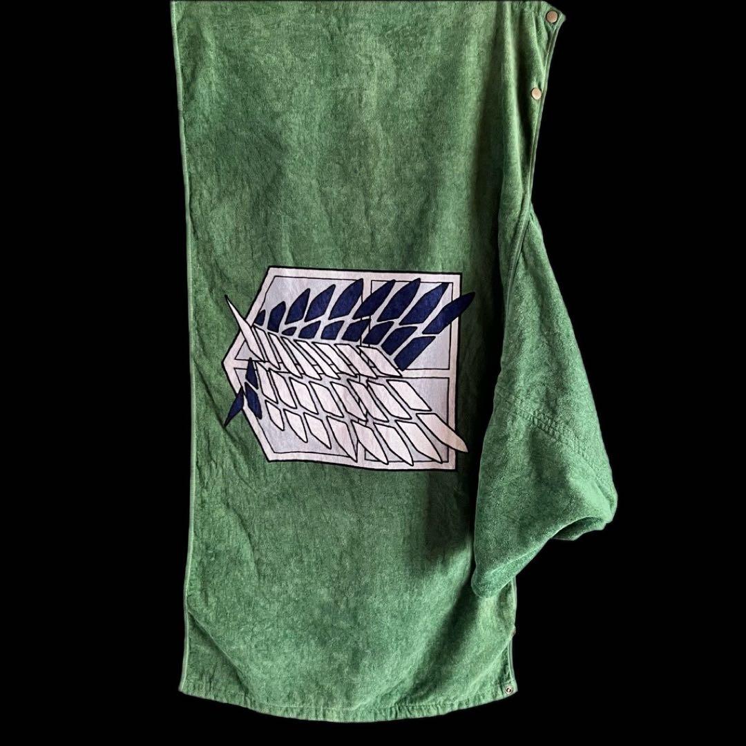 【匿名配送 送料無料】 進撃の巨人 USJ フード付きタオル 調査兵団