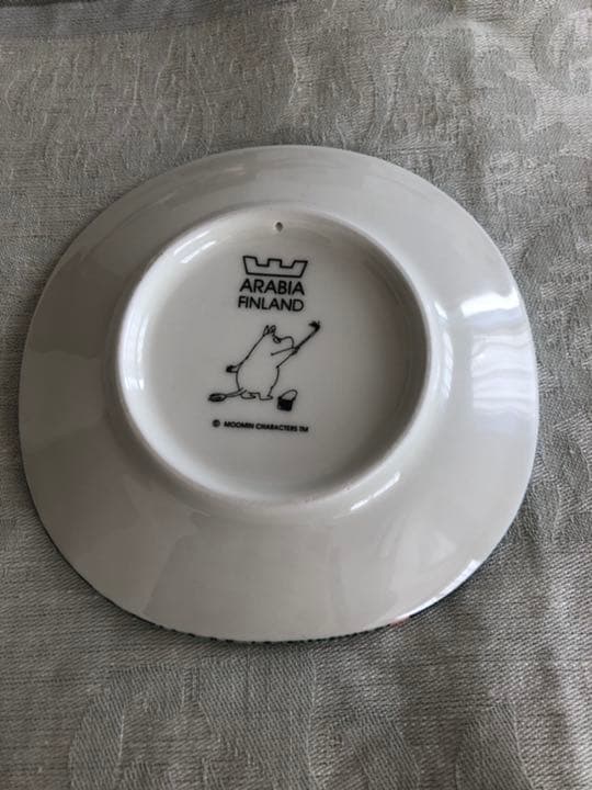 レア ARABIA アラビア ムーミン ウォールプレート 空飛ぶムーミン
