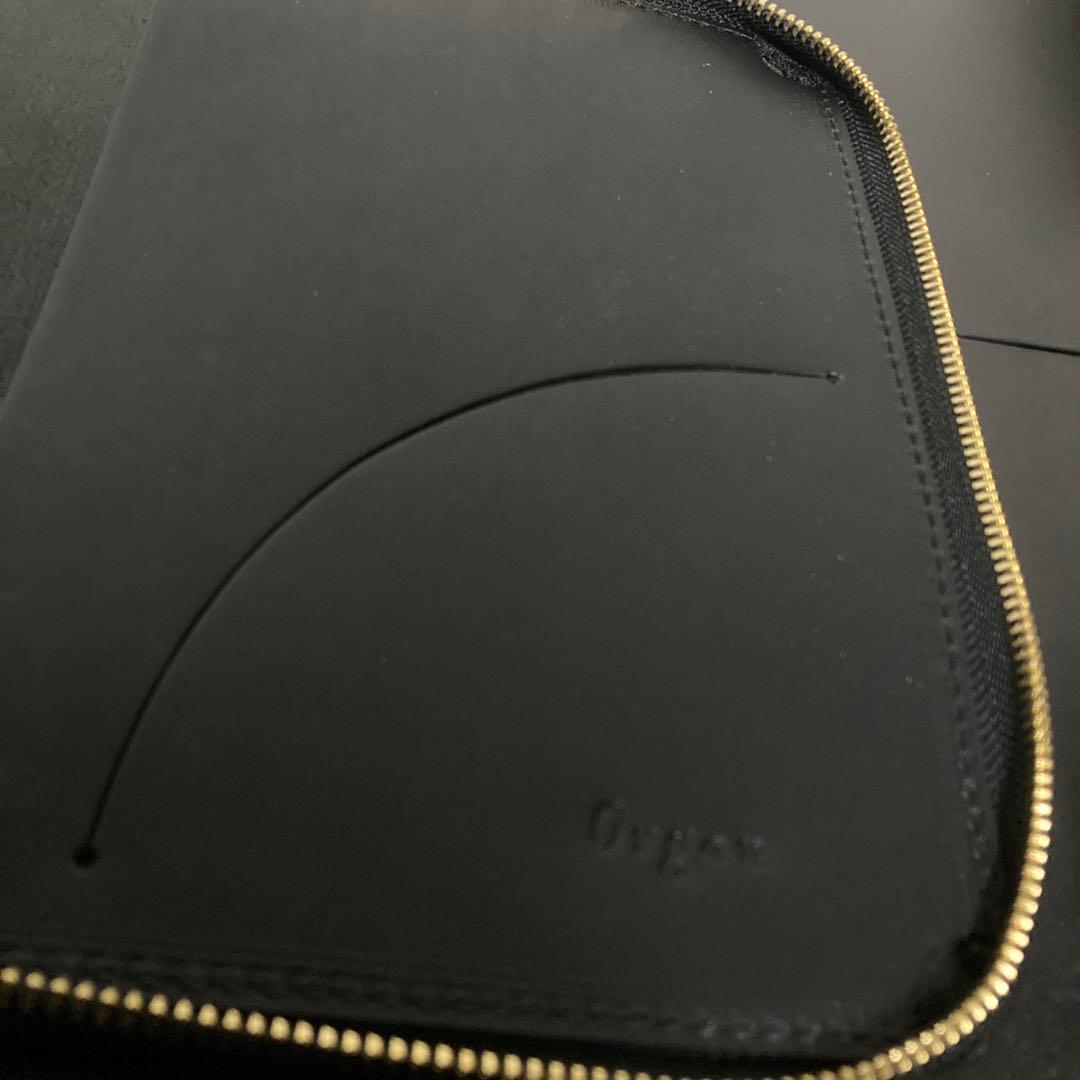 未使用 HERZ Organ ファスナーブックケース GS-37-MW-BK