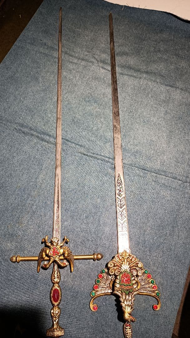 スペイン製SENDON　模造刀　2本セット