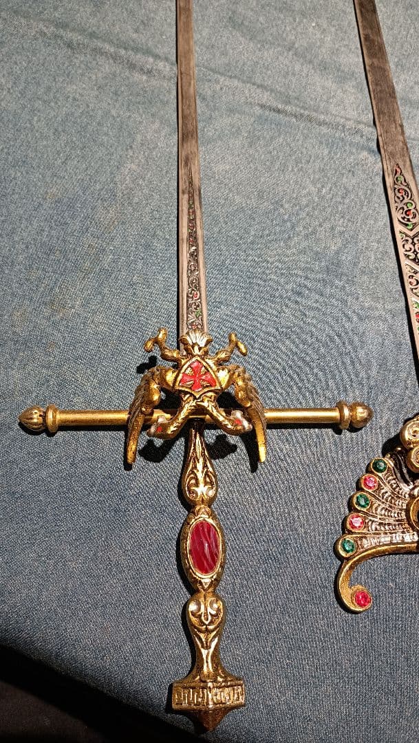 スペイン製SENDON　模造刀　2本セット