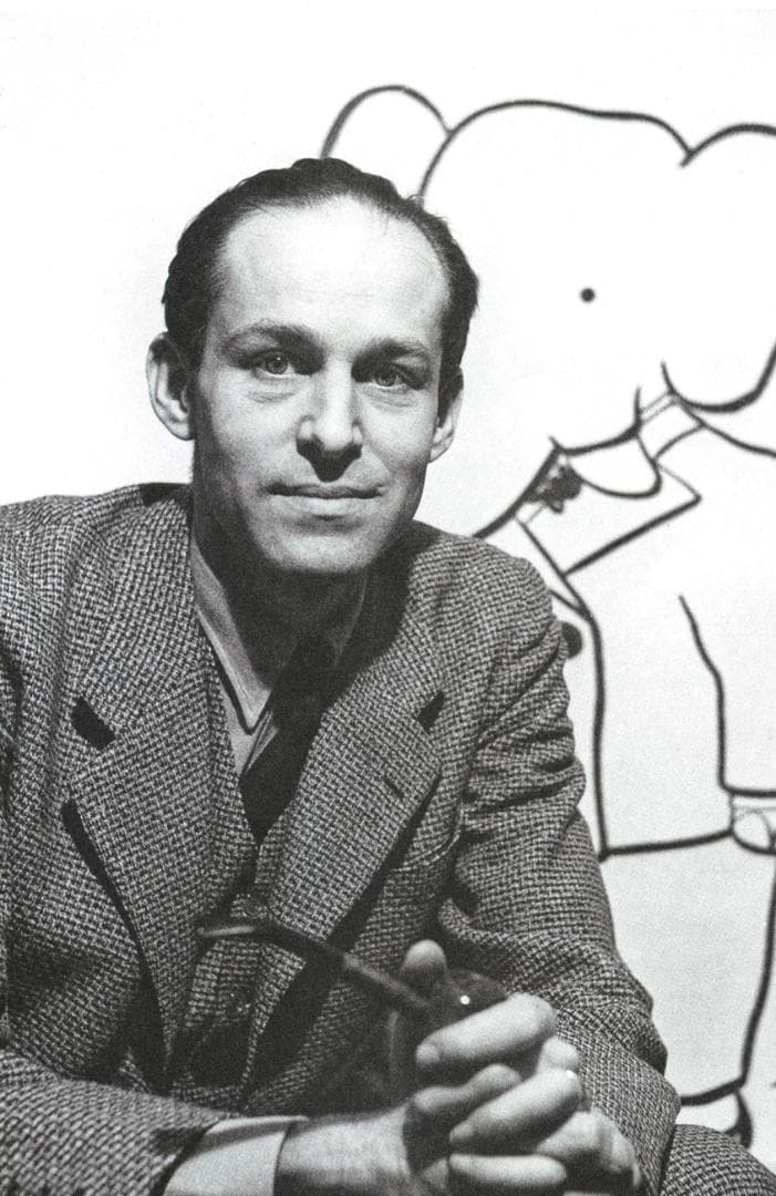 額装品/Babar en Auto 1986年（ジャン ド ブリュノフ）