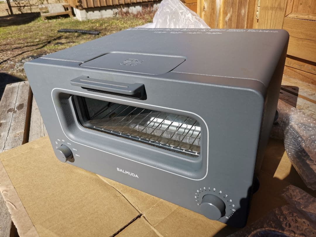 バルミューダデザイン K01E-GW バルミューダデザイン トースター K01E