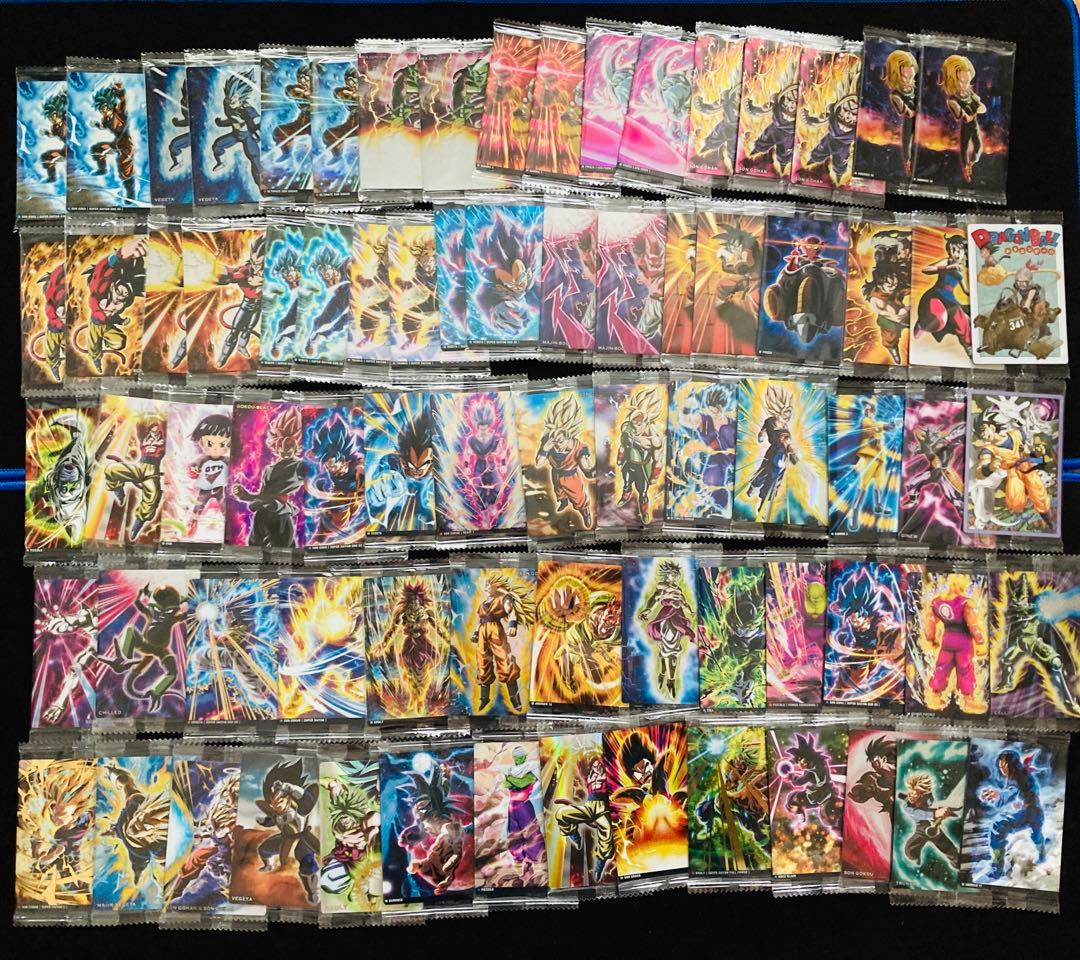 森永　ドラゴンボール　ウエハースカード　まとめ売り　3Dカード　オマケあり