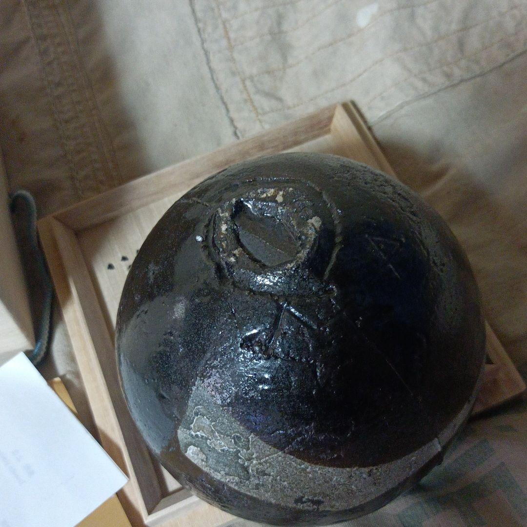 古伊万里 瑠璃に金彩 桔梗形 鉢 大小セット 古伊万里 骨董 和食器 古